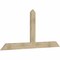 Ekena Millwork Portland Rough Sawn Timber Gable Bracket, Douglas Fir, 84"W x 38"H x 2"D x 6"F, 11/12 Pitch GBW084X38X0206POR00RDF - alternate 2